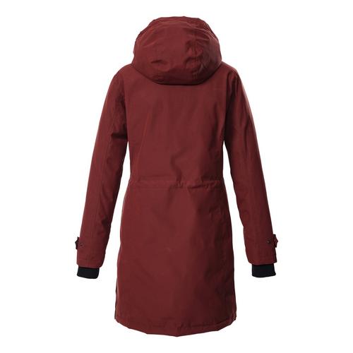 Rückansicht von G.I.G.A. DX by killtec GW 22 WMN PRK Funktionsmantel Damen Rot4530