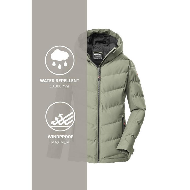KILLTEC KILLTEC KOW 220 GRLS QLTD JCKT Softshelljacke Kinder - Gr&uuml;n2044 - 4 | SportScheck