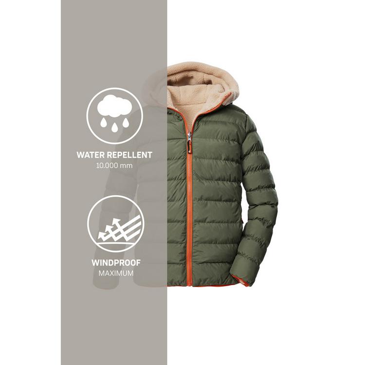 KILLTEC KILLTEC KOW 231 BYS JCKT Fleecejacke Kinder - Oliv101 - 6 | SportScheck