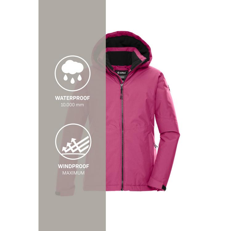 KILLTEC KILLTEC KOW 217 GRLS JCKT Softshelljacke Kinder - Rose4034 - 4 | SportScheck