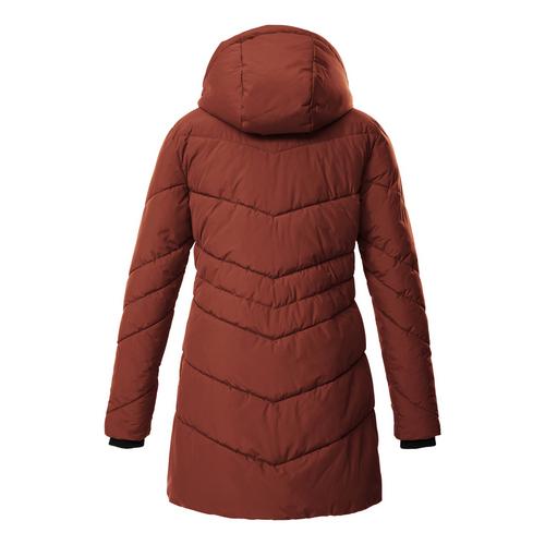 Rückansicht von G.I.G.A. DX by killtec GW 60 WMN QLTD PRK Funktionsmantel Damen Rot4516