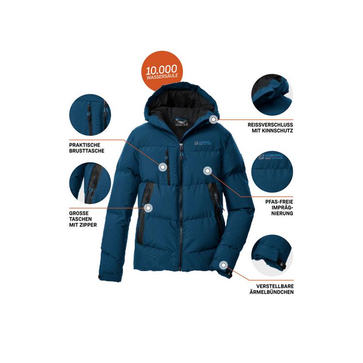 KILLTEC KILLTEC KOW 239 BYS QLTD JCKT Softshelljacke Kinder - Blau3042 - 3 | SportScheck