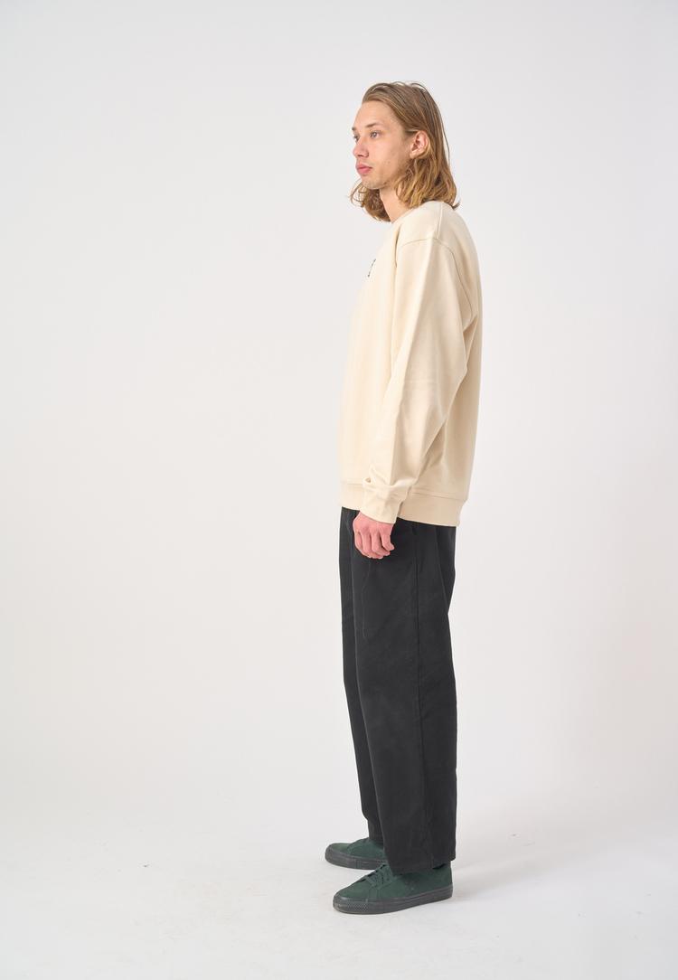 Cleptomanicx Cleptomanicx Sketch Gull Longsweat Herren - Raw Undyed - 2 | SportScheck