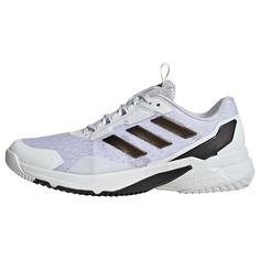 adidas Crazyflight 6 Hallenschuh Hallenschuhe Herren Cloud White / Core Black / Cloud White
