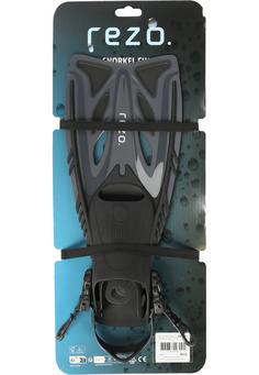 Rückansicht von Rezo Matira Jr. Fins Surf-Zubehör 1001 Black