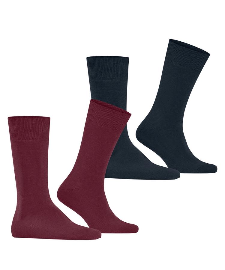 Burlington Burlington Everyday 2-Pack Socken Herren - wine (8010) - 0 | SportScheck