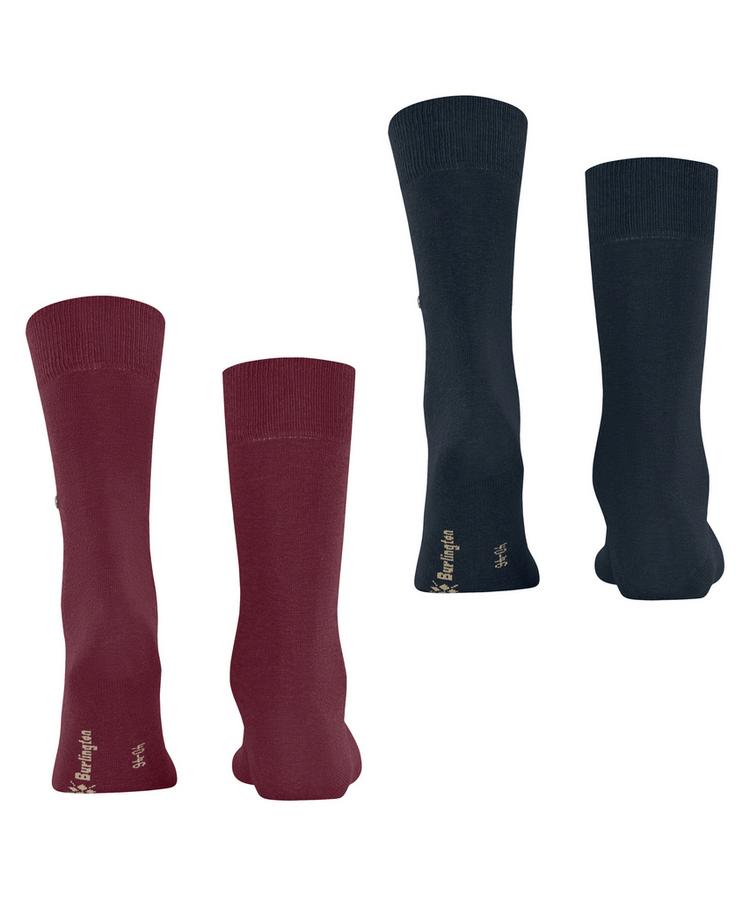 Burlington Burlington Everyday 2-Pack Socken Herren - wine (8010) - 0 | SportScheck