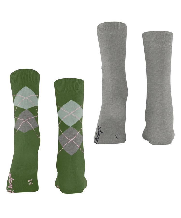 Burlington Burlington Everyday Mix SO 2-Pack Socken Damen - fir green (7656) - 0 | SportScheck