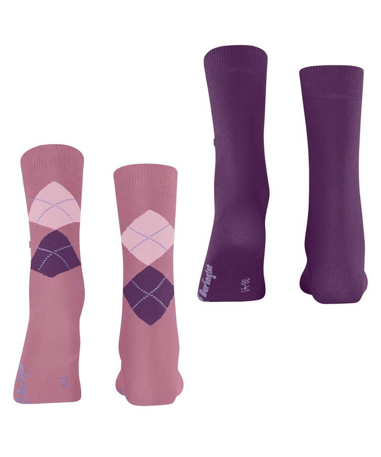 Burlington Burlington Everyday Mix SO 2-Pack Socken Damen - english rose (8731) - 0 | SportScheck
