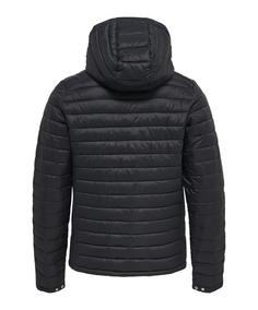 Rückansicht von hummel hmlRED Kapuzenjacke Sweatjacke Herren schwarz