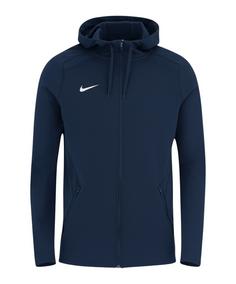 Nike Team Training Kapuzenjacke Trainingsjacke Herren blau