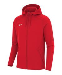 Nike Team Training Kapuzenjacke Trainingsjacke Herren - rot