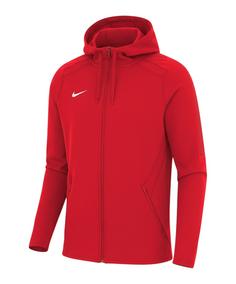Nike Team Training Kapuzenjacke Trainingsjacke Herren rot