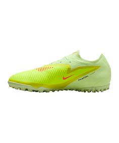 Rückansicht von Nike Phantom 6 Low Pro TF Max Voltage Fußballschuhe Herren gelbschwarz