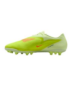 Rückansicht von Nike Phantom 6 Low Academy AG Max Voltage Fußballschuhe Herren gelbschwarz