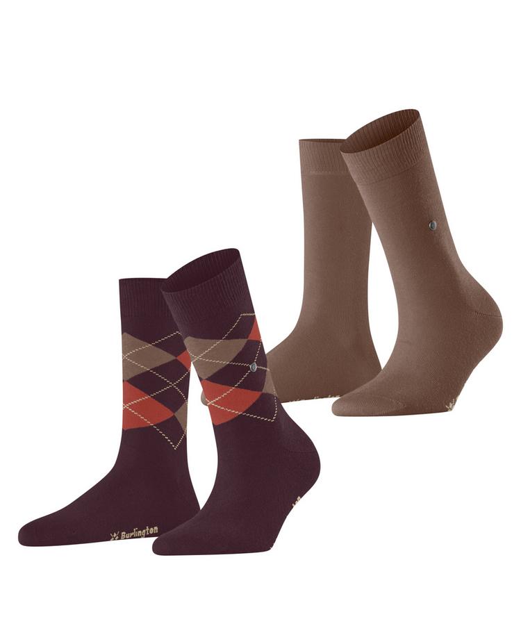 Burlington Burlington Everyday Mix SO 2-Pack Socken Damen - rose (8377) - 0 | SportScheck