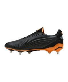 Rückansicht von PUMA KING Ultimate Mx SG Hot Pursuit Fußballschuhe schwarz