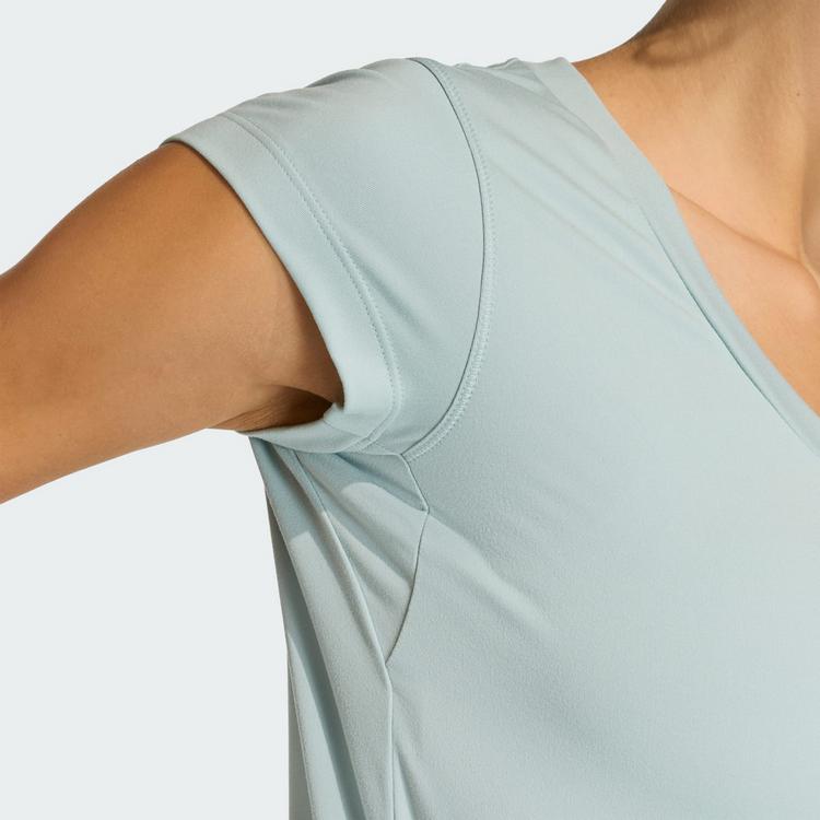 adidas adidas Hyperglam Baby T-Shirt Funktionsshirt Damen - Wonder Sage - 1 | SportScheck