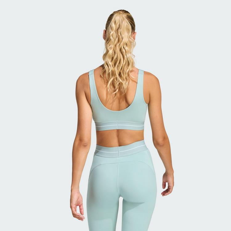 adidas adidas Hyperglam BH, leicht st&uuml;tzend BH Damen - Wonder Sage - 1 | SportScheck