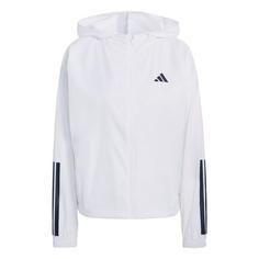 adidas Hyperglam 3-Streifen Windbreaker Windbreaker Damen White