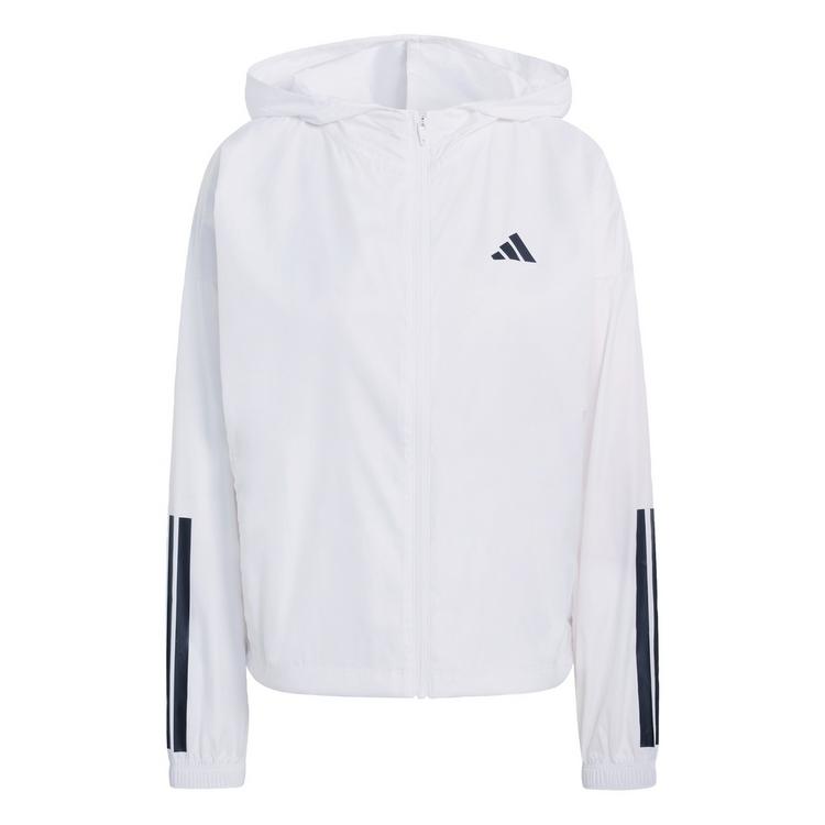 adidas adidas Hyperglam 3-Streifen Windbreaker Windbreaker Damen - White - 0 | SportScheck