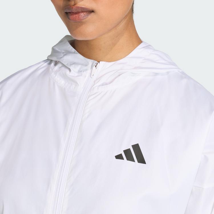 adidas adidas Hyperglam 3-Streifen Windbreaker Windbreaker Damen - White - 0 | SportScheck