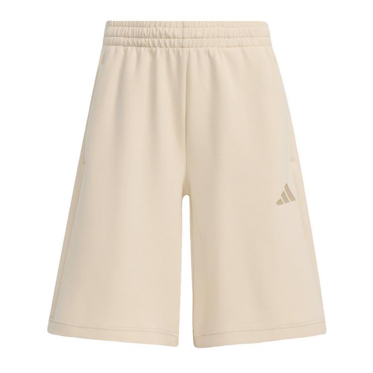 adidas adidas LANGE FUTURE ICONS-3-STREIFEN-SHORTS Funktionsshorts Kinder - Crystal Linen / Trace Khaki - 0 | SportScheck