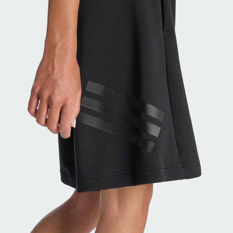 adidas adidas LANGE FUTURE ICONS-3-STREIFEN-SHORTS Funktionsshorts Kinder - Black / Black - 1 | SportScheck