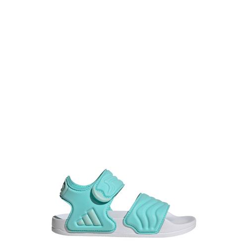 Rückansicht von adidas ADILETTE SANDAL 3 SANDALEN FÜR KINDER Sandalen Kinder Flash Aqua / Semi Flash Aqua / Cloud White