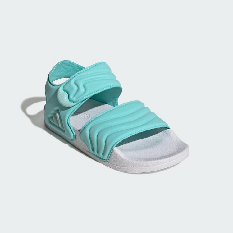 adidas adidas ADILETTE KIDS SANDALE 3 Sandalen Kinder - Flash Aqua / Semi Flash Aqua / Cloud White - 3 | SportScheck