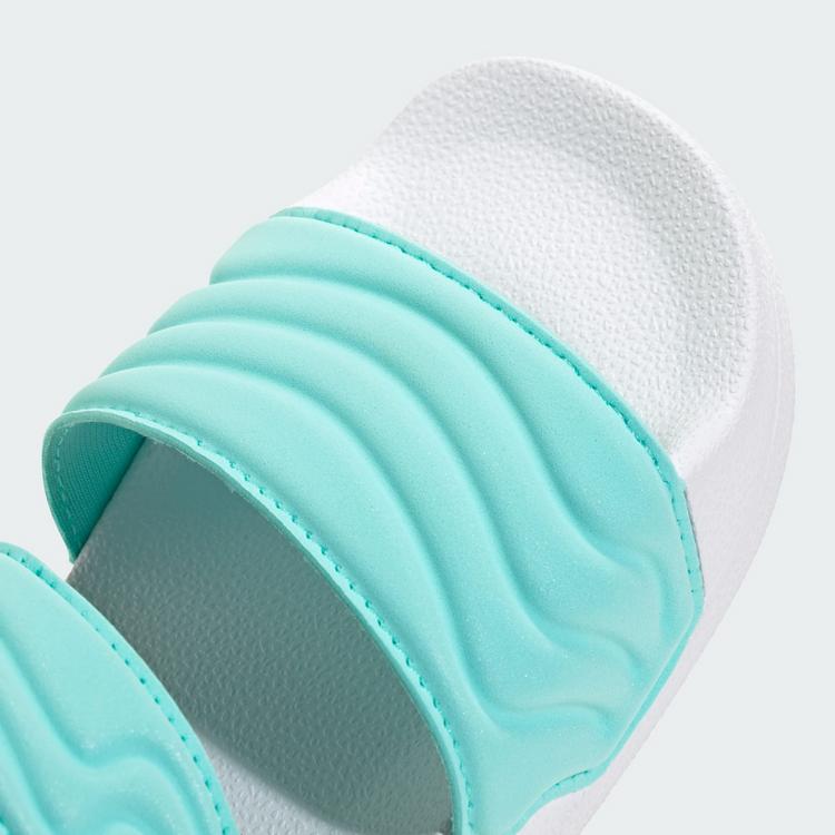 adidas adidas ADILETTE KIDS SANDALE 3 Sandalen Kinder - Flash Aqua / Semi Flash Aqua / Cloud White - 6 | SportScheck