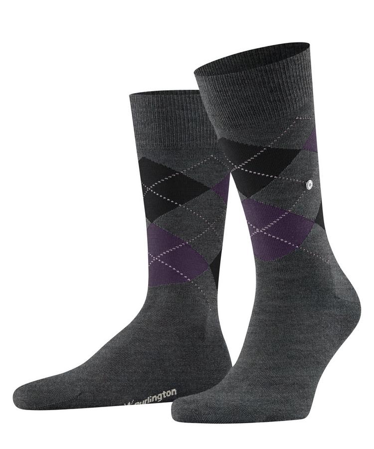 Burlington Burlington Edinburgh Socken Herren - asphalt mel. (3183) - 0 | SportScheck
