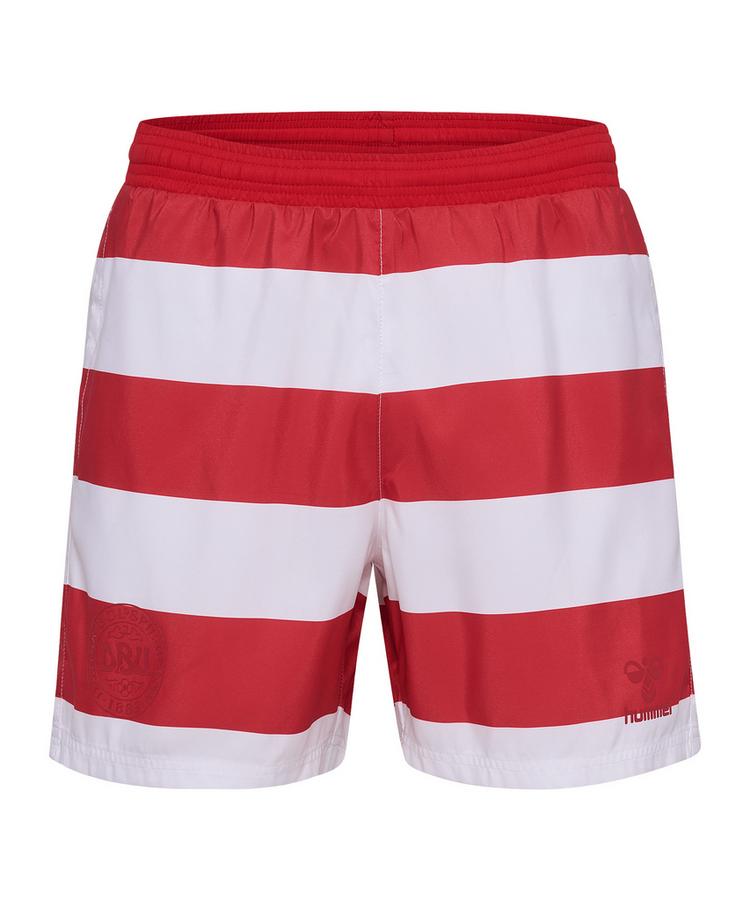 hummel hummel DBU Fan Pattern Bade 2024 Badehose Sweathose Herren - rot - 0 | SportScheck
