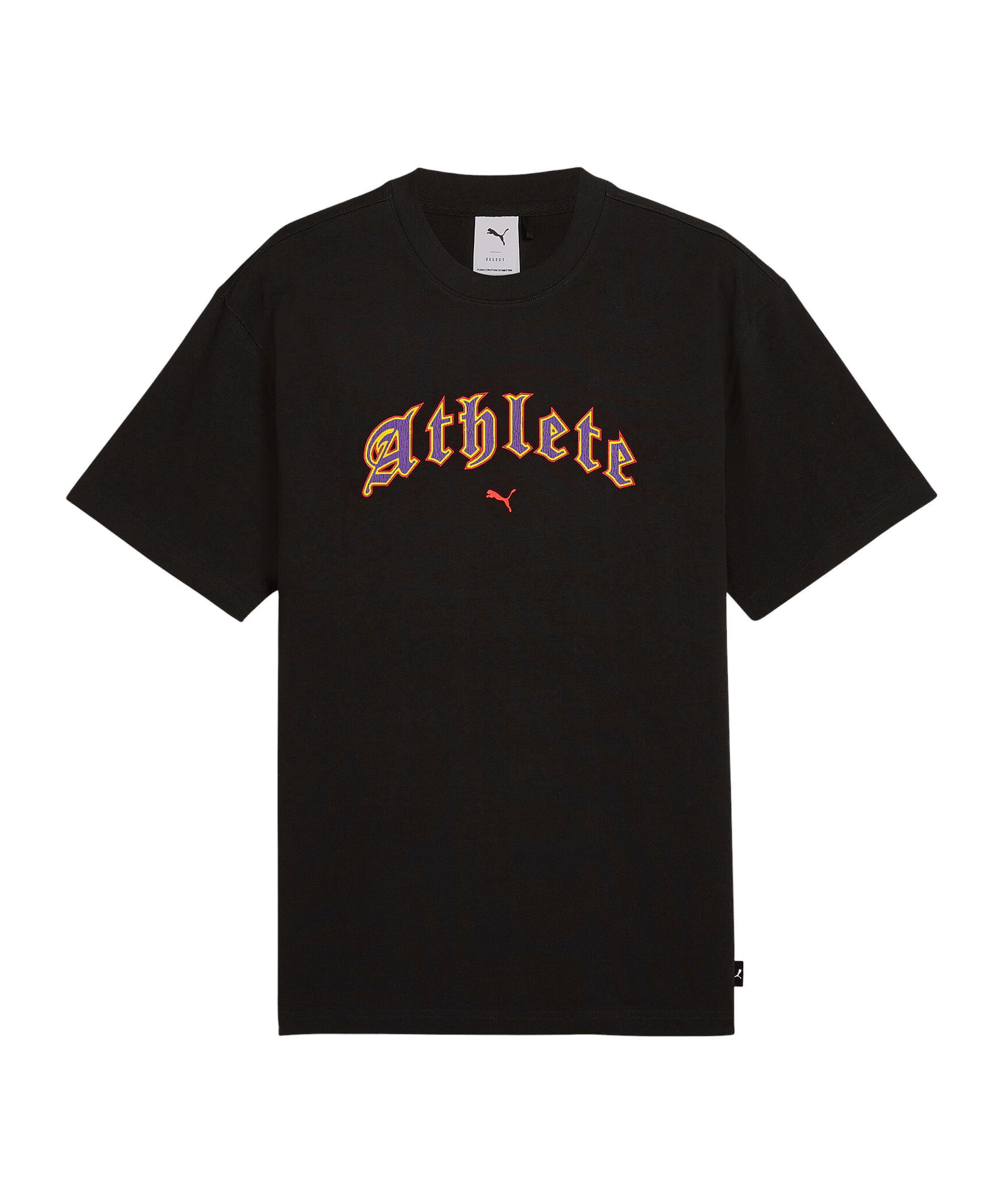 PUMA Graphics Athlete T-Shirt T-Shirt Herren - schwarz
