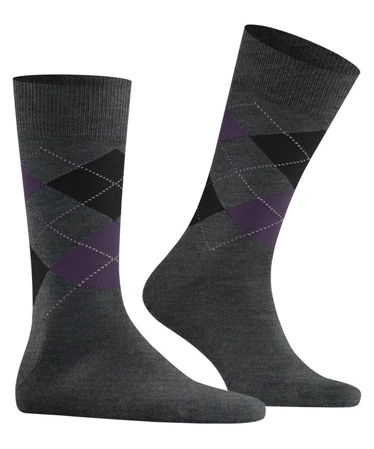 Burlington Burlington Edinburgh Socken Herren - asphalt mel. (3183) - 0 | SportScheck