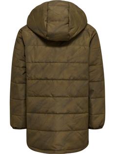 Rückansicht von hummel hmlECHO JACKET Trainingsjacke Kinder DARK OLIVE2