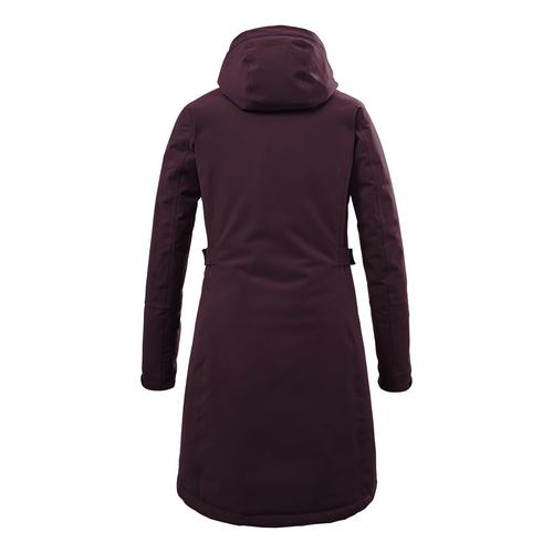 Rückansicht von KILLTEC KOW 165 Funktionsmantel Damen Pflaume4410