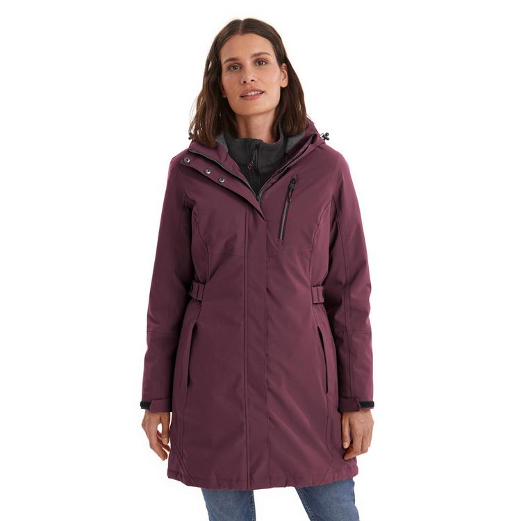 KILLTEC KILLTEC KOW 165 Funktionsmantel Damen - Pflaume4410 - 5 | SportScheck