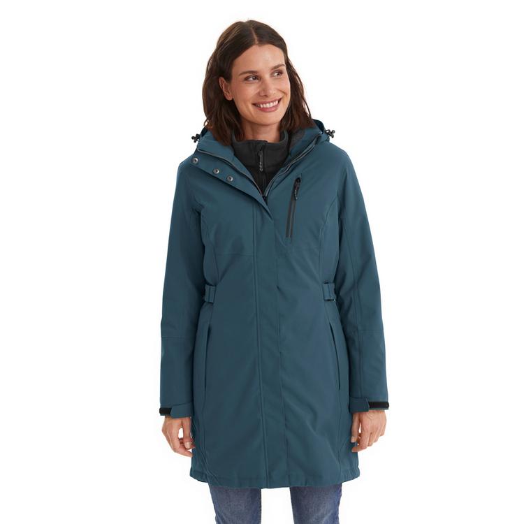 KILLTEC KILLTEC KOW 165 Funktionsmantel Damen - Petrol - 5 | SportScheck