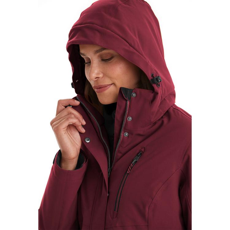 KILLTEC KILLTEC KOW 165 Funktionsmantel Damen - Bordeaux - 8 | SportScheck