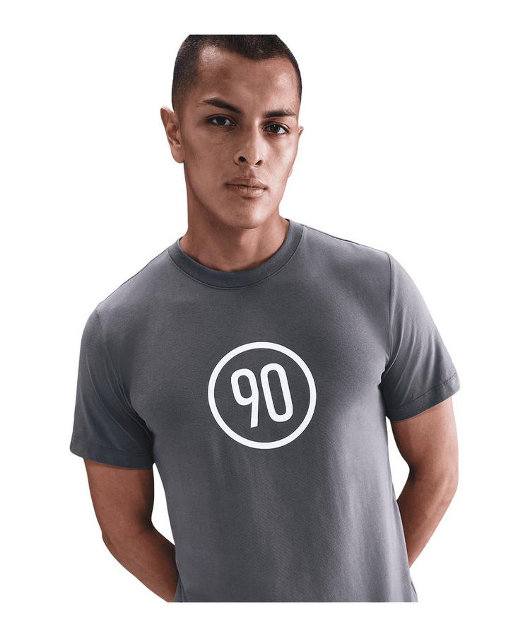 Nike Nike M Nk Tee Total 90 2 T-Shirt Funktionsshirt Herren - grauweiss - 0 | SportScheck