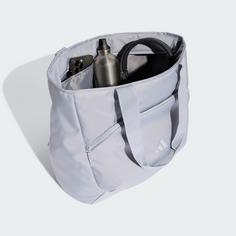 Rückansicht von adidas ADIDAS PRIME TOTE BAG Sporttasche Halo Silver / Halo Silver