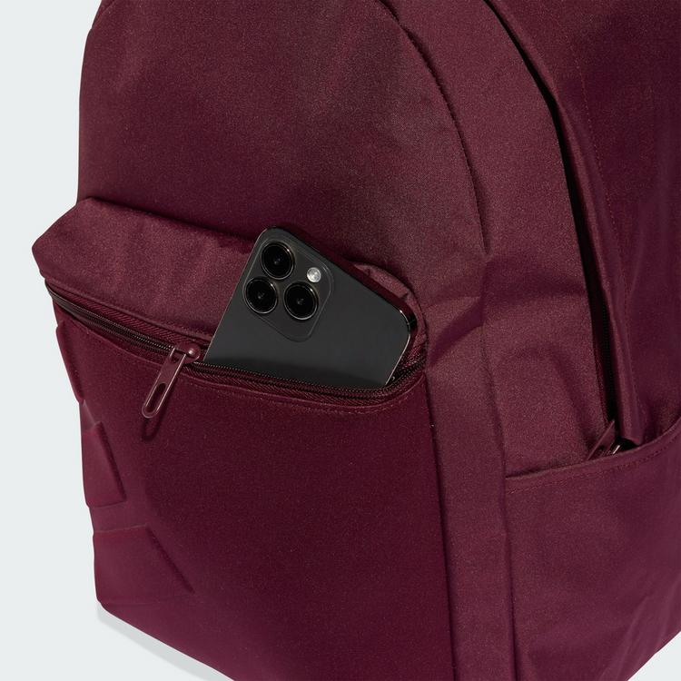 adidas adidas Essentials Rucksack, aufgepr&auml;gtes Logo Daypack - Maroon - 1 | SportScheck
