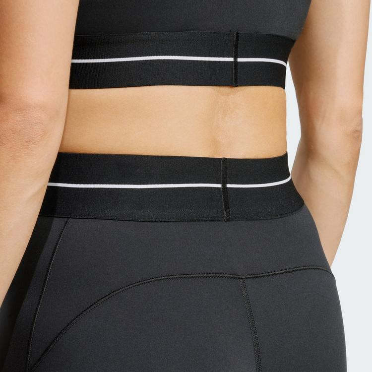 adidas adidas Hyperglam Full Length Leggings Tights Damen - Black - 1 | SportScheck