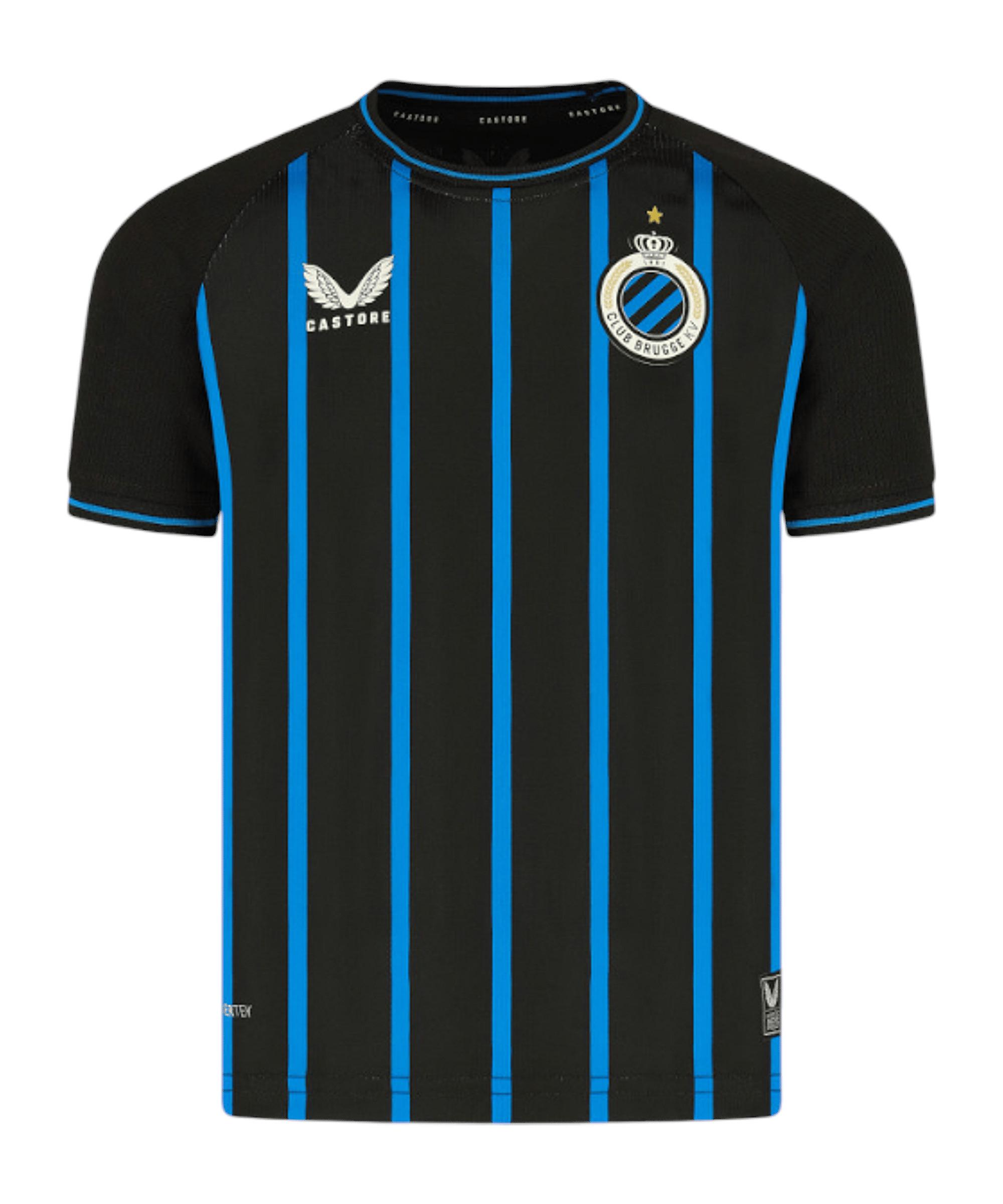 Castore FC Br&uuml;gge Trikot Heim 2025/2026 Trikot - schwarzblau