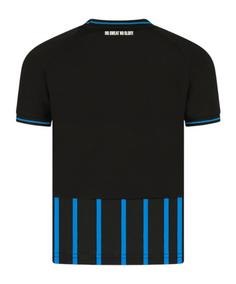 Rückansicht von Castore FC Brügge Trikot Heim 2025/2026 Fußballtrikot schwarzblau