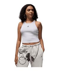 Nike Essentials Tanktop Damen Wei&szlig; Funktionstop Damen - weissschwarz