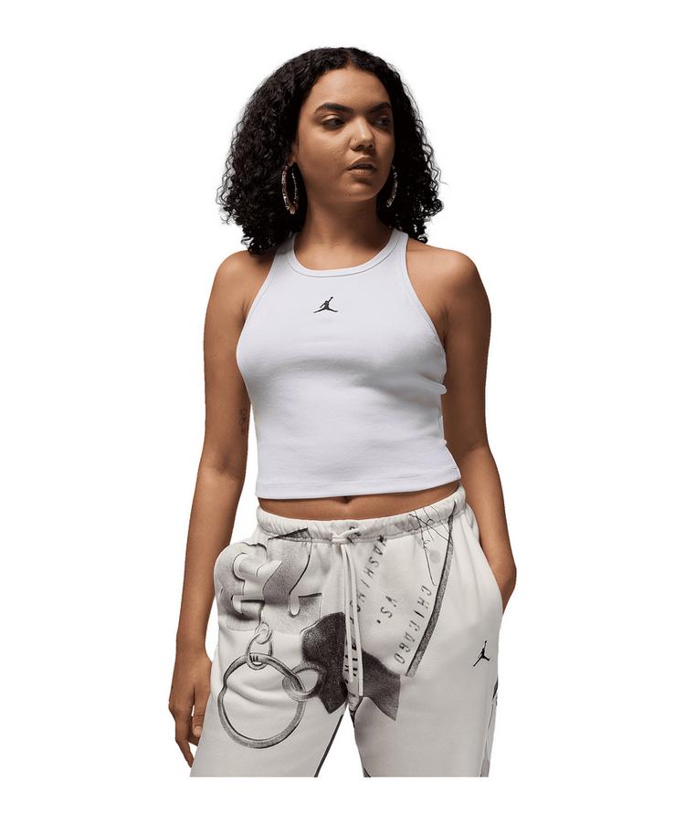 Nike Nike Essentials Tanktop Damen Wei&szlig; Funktionstop Damen - weissschwarz - 0 | SportScheck