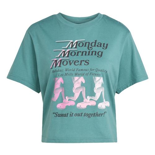 adidas LES MILLS MOVERS GRAPHIC T-SHIRT Funktionsshirt Damen