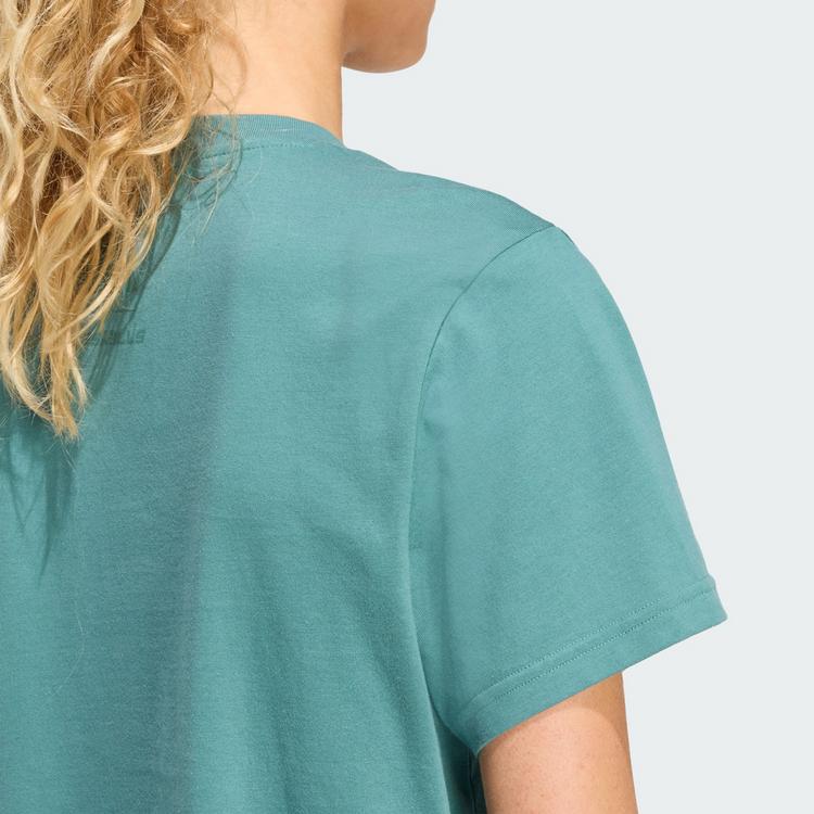 adidas adidas LES MILLS MOVERS GRAPHIC T-SHIRT Funktionsshirt Damen - Preloved Teal - 1 | SportScheck